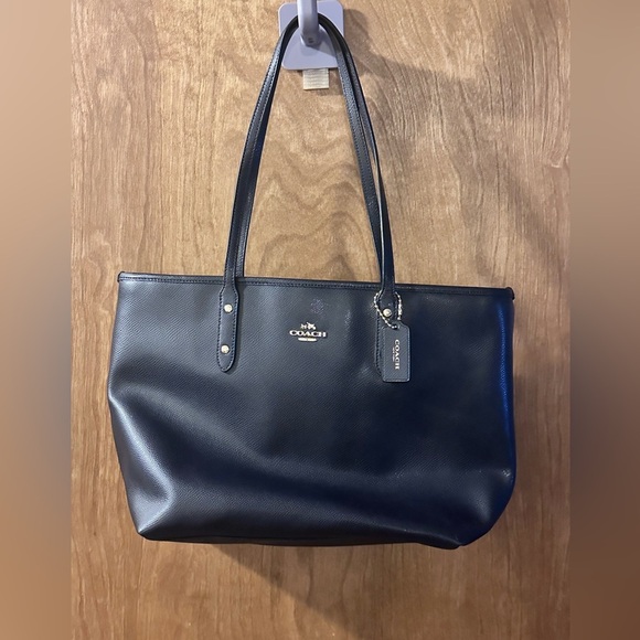 Coach Handbags - Coach City Zip Tote, midnight